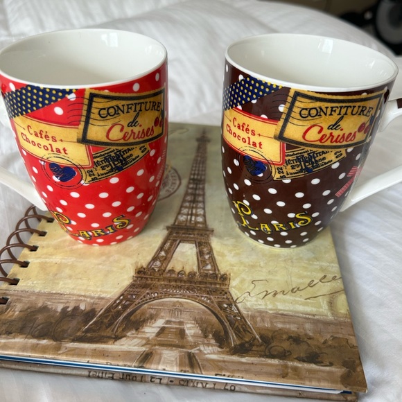 Paris Coffee Mugs and Memory Photo Journal - Picture 2 of 4